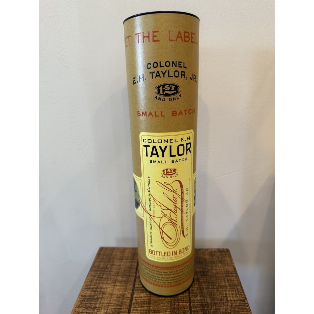 Colonel EH Taylor Small Batch Bourbon EMPTY TUBE ONLY - NO‎ BOTTLE